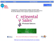 Tablet Screenshot of contsales.com